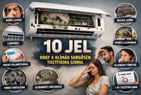 Jelek a klímád sűrgős tisztítására